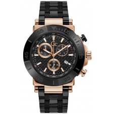 GUESS Collection One Black Stainless Steel Chronograph Y70002G2MF